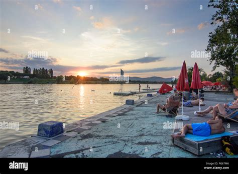 FKK: Popular Nudist Beach in Vienna